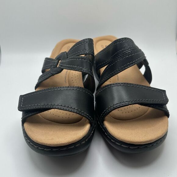 Clarks Merliah Coral Sandal 9 BLACK - Picture 2 of 8